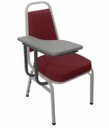Ver imagem 1 de Cadeira Universitária Empilhável Linha Hotel Plus Vermelho