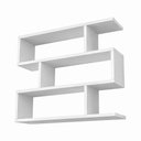 Ver imagem 7 de Nicho de Parede Decorativo Branco Zig para Sala Quarto Hall