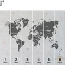 Ver imagem 2 de Mural Mapa Mundi - 3,48 x 3,00m