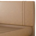 Ver imagem 7 de Cama Queen Flutuante com Cabeceira 160cm Astra S04 Couríssimo Bege - Lyam Decor