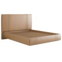 Ver imagem 1 de Cama Queen Flutuante com Cabeceira 160cm Astra S04 Couríssimo Bege - Lyam Decor