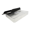 Ver imagem 4 de Kit 02 Porta Frios Organizador Geladeira Acrílico e Plástico Cor:preto