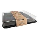 Ver imagem 3 de Kit 02 Porta Frios Organizador Geladeira Acrílico e Plástico Cor:preto