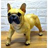 Figura Cão Cachorro Decorativo Buldogue Francês Estatueta - Marrom - 7