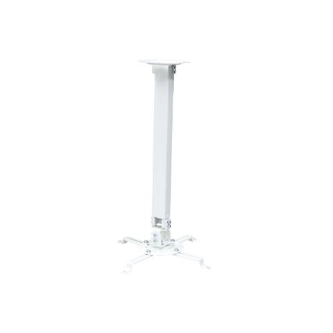 Suporte de Teto para Projetor Ajustável 54,5 a 90cm 360° até 13,5kg Branco PRO1100W Elg