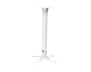 Ver imagem 1 de Suporte de Teto para Projetor Ajustável 54,5 a 90cm 360° até 13,5kg Branco PRO1100W Elg