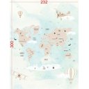 Ver imagem 4 de Mural Mapa Mundi Infantil - 2,32 x 3,00m