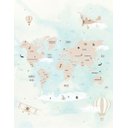 Ver imagem 2 de Mural Mapa Mundi Infantil - 2,32 x 3,00m