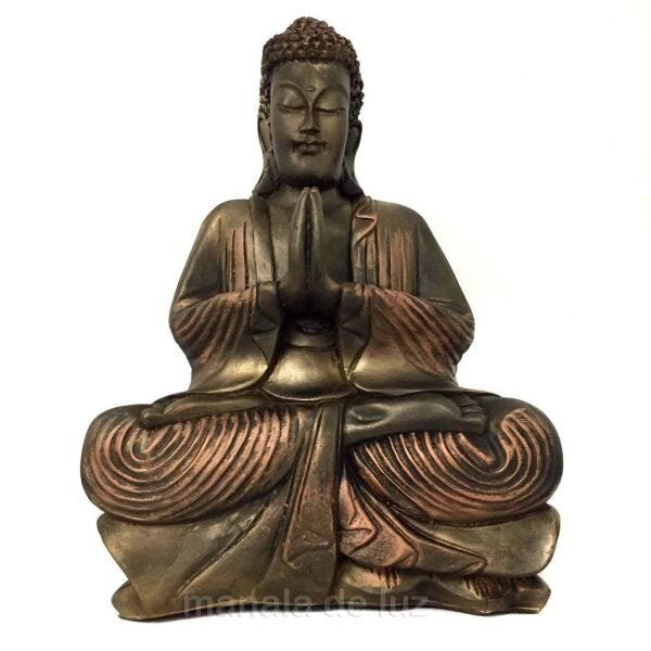Estátua de Buda Hindu Resina Grande 40cm - 139