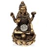 Fonte de Água Shiva com Flor de Lótus Dourado 28cm - 2