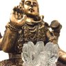Fonte de Água Shiva com Flor de Lótus Dourado 28cm - 4