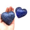 Coração de Cristal de Quartzo Azul 205g - 3