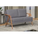 Ver imagem 3 de Kit 2 poltronas Mona Luxo e Namoradeira mona Cinza Escuro