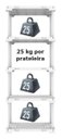 Ver imagem 3 de ESTANTE POLY 5 BRANCA