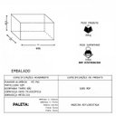 Ver imagem 5 de Balcao para Pia 2 Portas 3 Gavetas 100 cm Juliana AJL:Amendoa Preto