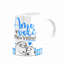 Ver imagem 2 de Caneca Flork Pais - Amo Você, Meu Velho! Branca