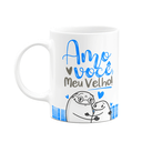 Ver imagem 1 de Caneca Flork Pais - Amo Você, Meu Velho! Branca