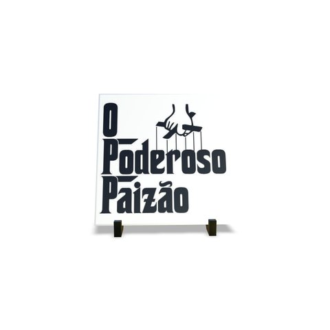 Porta Retrato Dia Dos Pais Decorativo em Azulejo Personalizados