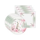 Ver imagem 1 de Kit Sousplat + Guardanapo Páscoa Moderna Nsw 4 Peças com Base