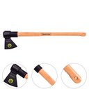 Ver imagem 3 de Machado 3,5lbs Tramontina Soldado com Cabeça Redonda em Aço com Cabo de Madeira 90 Cm