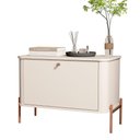 Ver imagem 2 de Mesa de Cabeceira Bancroft Off White Bronze
