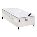 Ver imagem 1 de Cama Box Solteiro: Colchão Molas Pocket Ensacadas Castor Gold Star Slx Vitagel + Base Crc Courano
