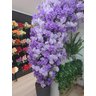 Arvore Flores de Cerejeira 2.0 Metros Curvada Realista Lilás - 4