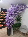 Ver imagem 3 de Arvore Flores de Cerejeira 2.0 Metros Curvada Realista Lilás