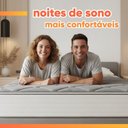 Ver mais imagens de Colchão Casal Molas com Pillow Max Force Branco/Cinza Inducol