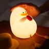 Luminaria Abajur Mesa Patinho Fofo Touch Muda Cor Recarregavel Usb Decoraçao Iluminaçao Quarto Sala  - 2