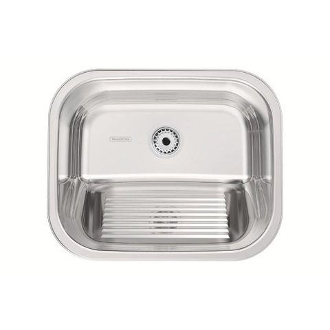 Tanque Tramontina Hera 34L em Aço Inox Polido 50x40 cm
