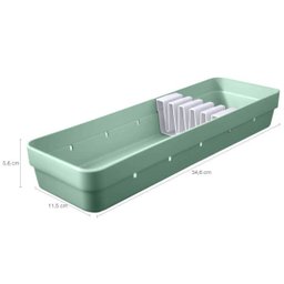 Organizador De talheres Suporte Porta Facas Para Gaveta Ou Verde - 2 Organizador De talheres Suporte Porta Facas Para Gaveta Ou Verde - 2