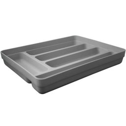 Organizador De Talheres Suporte Multiuso De Gavetas Ou Logic Chumbo - 1