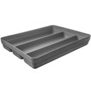 Ver imagem 1 de Organizador Suporte Multiuso De Gavetas Logic Para Talheres Chumbo