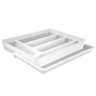 Organizador Suporte Porta Talheres Extensível Cozinha Gaveta Natural - 1