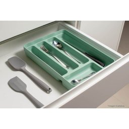 Organizador De Talheres Suporte Multiuso De Gavetas Ou Logic Natural - 4