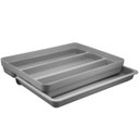 Ver imagem 1 de Organizador Suporte Extensível Porta Talheres Cozinha Gaveta Chumbo