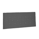 Ver imagem 1 de Cabeceira Painel Tânia Para Cama Box King 195 cm Suede - D’Rossi - Cinza