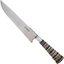 Ver imagem 2 de Faca Artesanal Churrasco 8" Inox Cabo Rabo Tatu com Bainha
