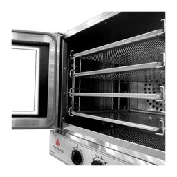 Forno De Inox Eletrico Industrial Progás Para Pizza 4 Assadeiras 220 volts - 2