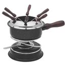 Ver imagem 1 de Conjunto Aparelho de Fondue Jogo 12 Peças Panela Esmaltada