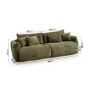 Ver imagem 3 de Sofá 2 Lugares 240cm Comfy CabeCasa MadeiraOriginals