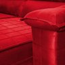 Sofá Retrátil Reclinável 2 Lugares com Molas 1,80m Quantum Suede Velut Vermelho - King House - 7