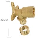 Ver imagem 3 de Cotovelo Base Fixa Curto Pex Água 20x1/2" Kit C/ 50-emmeti