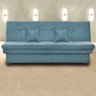 Sofá Cama 3 Lugares Filó com Baú 00021.0373 Azul - Matrix - 1