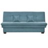 Sofá Cama 3 Lugares Filó com Baú 00021.0373 Azul - Matrix - 2