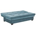 Ver imagem 4 de Sofá Cama 3 Lugares Filó com Baú 00021.0373 Azul - Matrix