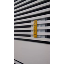 Ver imagem 5 de Caixa de Correio Ferro Colmeia Sobrepor Grade - Médio Horizontal - Preto