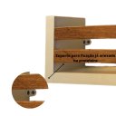 Ver imagem 2 de Kit 2 Prateleiras para Banheiro Mdf Porta Cosmético Cedrinho