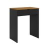 Mesa Escrivaninha Notebook Madri Várias Cores:Preto / Freijó - 1